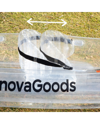 Inflatable Transparent Kayak with Accessories Paros InnovaGoods 312 cm 2 places