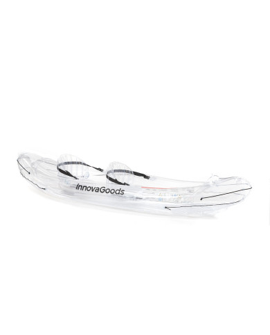 Inflatable Transparent Kayak with Accessories Paros InnovaGoods 312 cm 2 places