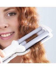 Ceramic Hair Iron for Creating Waves Wavio InnovaGoods 55 W