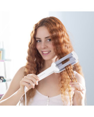 Ceramic Hair Iron for Creating Waves Wavio InnovaGoods 55 W
