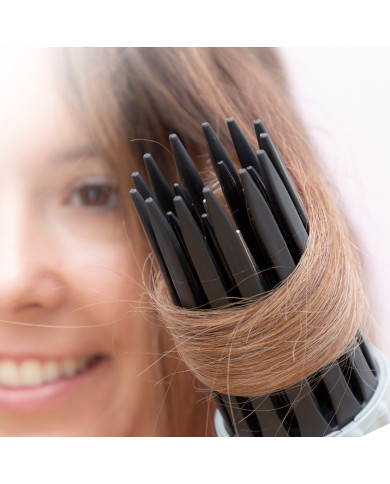 3-in-1 Drying, Styling and Curling Hairbrush Dryple InnovaGoods 550 W