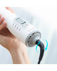 3-in-1 Drying, Styling and Curling Hairbrush Dryple InnovaGoods 550 W