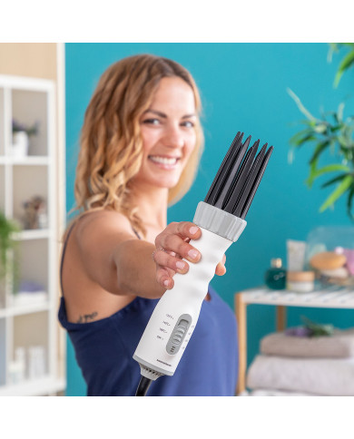 3-in-1 Drying, Styling and Curling Hairbrush Dryple InnovaGoods 550 W