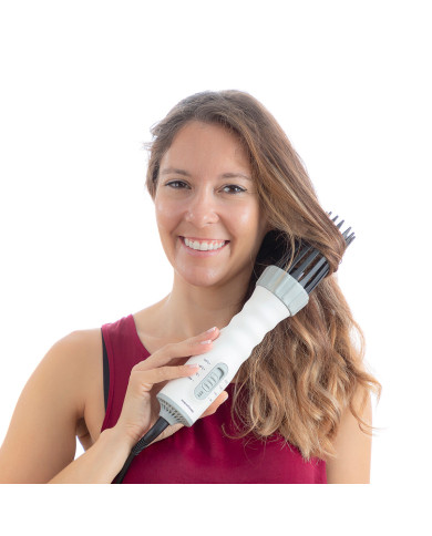 3-in-1 Drying, Styling and Curling Hairbrush Dryple InnovaGoods 550 W
