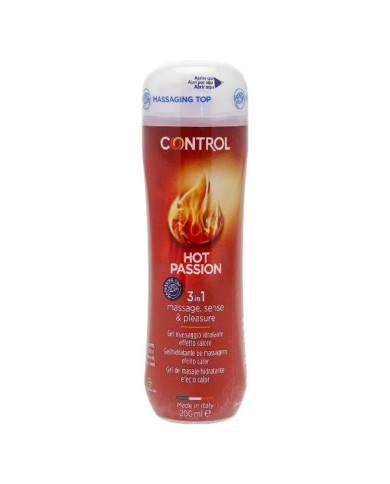 Massage Gel Hot Passion Control 00010263000100 200 ml