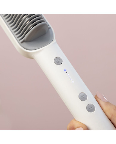 Ceramic Straightening Brush Hadres InnovaGoods