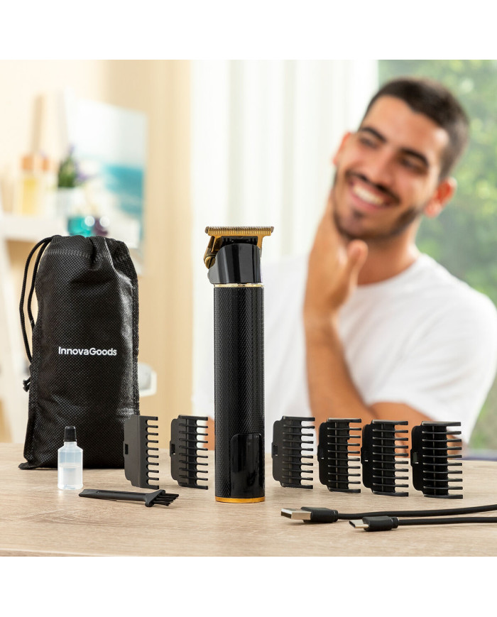 Professional Rechargeable Hair Clipper with Accessories Triher InnovaGoods