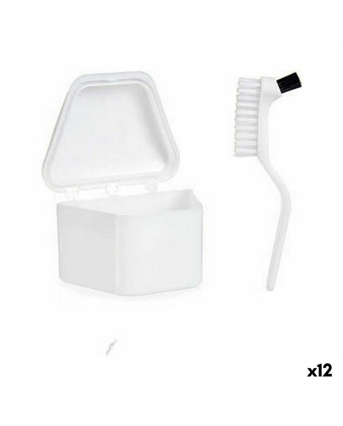 Denture Set Berilo White polypropylene (12 Units)