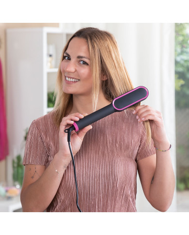Ceramic Straightening Brush Cestrus InnovaGoods