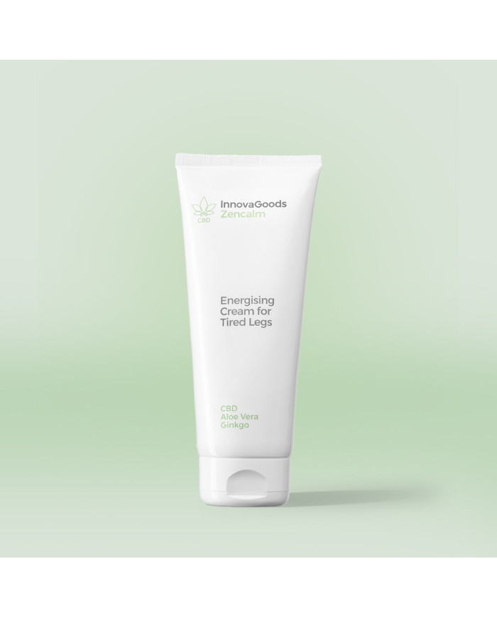 Energising Cream for Tired Legs CBD Zencalm InnovaGoods 200 ml