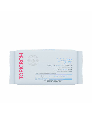 Moist Wipes Topicrem BABY (60 Units)
