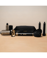 Ionic Multifunctional Air Dryer and Styler Brush with Coanda Technology and 7 Accessories Wavify InnovaGoods