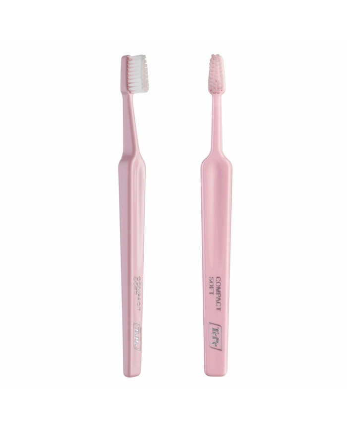 Toothbrush Tepe Compact Soft Light Pink