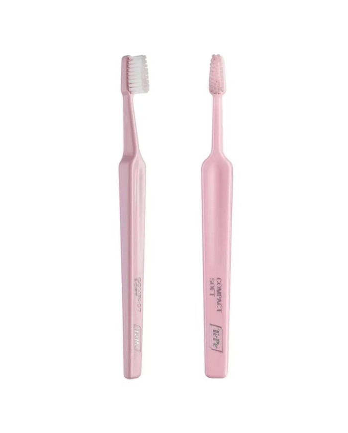 Toothbrush Tepe Compact Soft Light Pink