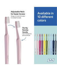 Toothbrush Tepe Compact Soft Light Pink