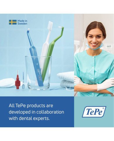 Toothbrush Tepe Compact Soft Light Pink