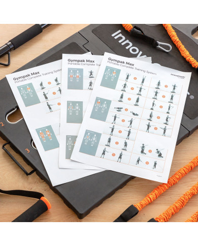 Integrated Portable Training System with Exercise Guide Gympak Max InnovaGoods
