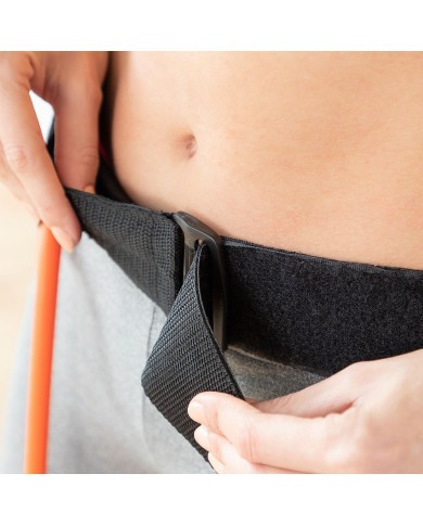 Belt with resistance bands for Glutes and Exercise Guide Bootrainer InnovaGoods