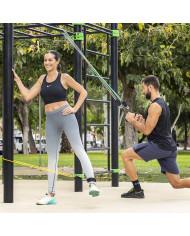 Set of Resistance Bands with Accessories and Exercise Guide Rebainer InnovaGoods 5 Units