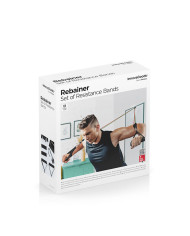Set of Resistance Bands with Accessories and Exercise Guide Rebainer InnovaGoods 5 Units