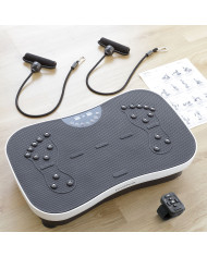 Vibration Training Plate with Accessories and Exercise Guide Vybeform InnovaGoods