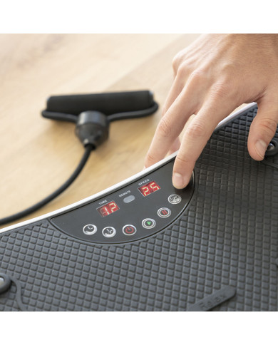 Vibration Training Plate with Accessories and Exercise Guide Vybeform InnovaGoods