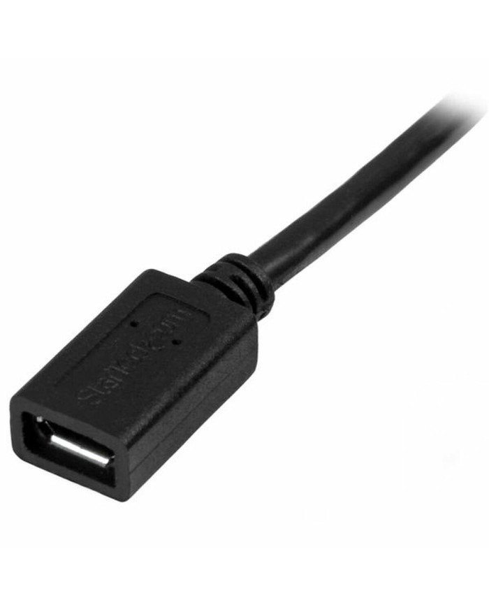 Cable Micro USB Startech USBUBEXT50CM         Black