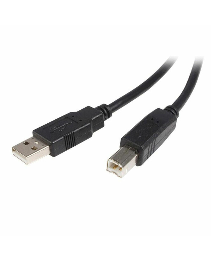 USB A to USB B Cable Startech USB2HAB1M            Black