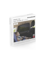 Mesh Sunshade for the Car UVlock InnovaGoods Pack of 2 units