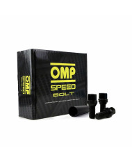 Screw kit OMP OMPS09791201 Black M12 x 1,50 33 mm (20 Units)