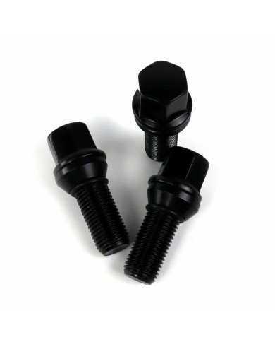 Screw kit OMP OMPS09791201 Black M12 x 1,50 33 mm (20 Units)