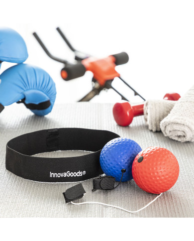 Set of Training and Reflex Balls Balxing InnovaGoods