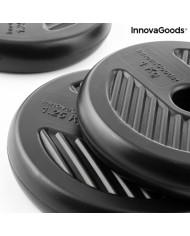 6-in-1 Set of Adjustable Weights with Exercise Guide Sixfit InnovaGoods   Iron (Refurbished B)