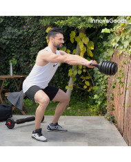 6-in-1 Set of Adjustable Weights with Exercise Guide Sixfit InnovaGoods   Iron (Refurbished B)