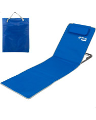 Mat Aktive Reclining 147 x 55 x 48 cm PVC 600D Blue Steel Sponge (4 Units)