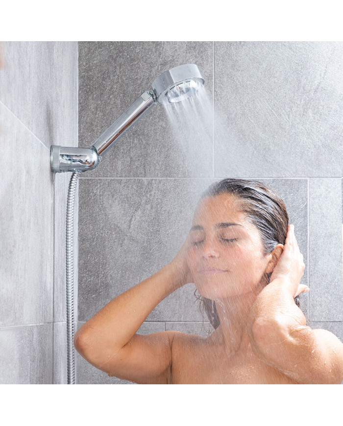3-in-1 Double Shower Head with Dispenser Xawara InnovaGoods