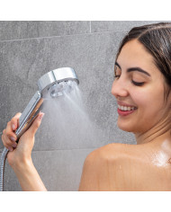 3-in-1 Double Shower Head with Dispenser Xawara InnovaGoods