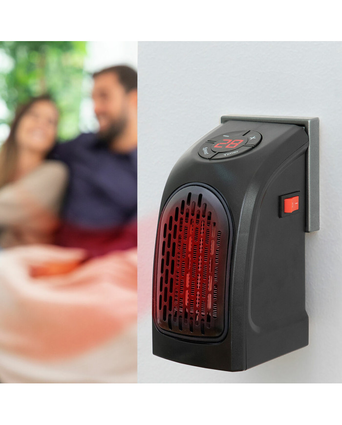 Portable Mini Plug Heater Heatpod InnovaGoods 400 W