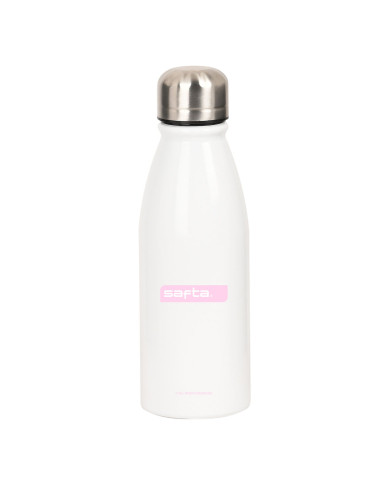 Water bottle Safta White 500 ml