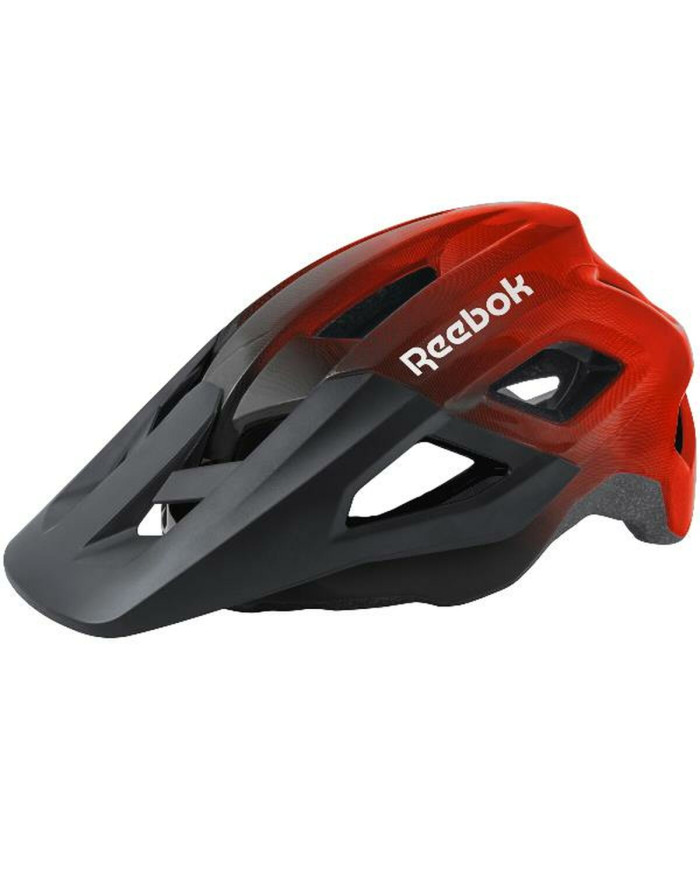 Adult's Cycling Helmet Reebok Black Red Visor