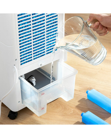 Portable Multifunction Evaporative Air Cooler Airvecove InnovaGoods 5 L 65 W