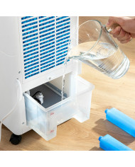 Portable Multifunction Evaporative Air Cooler Airvecove InnovaGoods 5 L 65 W