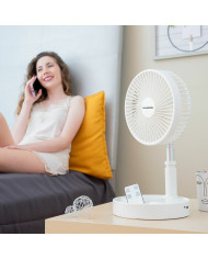 3 in 1 Foldable Rechargeable Fan Fandle InnovaGoods Ø7,7'' 7200 mAh
