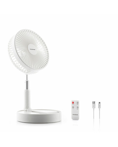 3 in 1 Foldable Rechargeable Fan Fandle InnovaGoods Ø7,7'' 7200 mAh