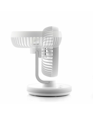 Rechargeable Desk Fan with LED FanLed InnovaGoods Ø6,6'' 4000 mAh