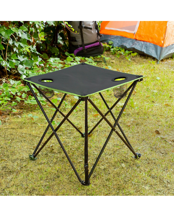 Folding Textile Camping Table with Cover Cafolby InnovaGoods