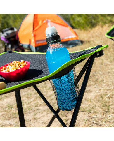 Folding Textile Camping Table with Cover Cafolby InnovaGoods