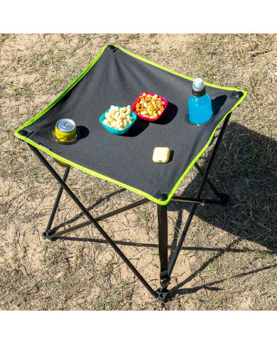 Folding Textile Camping Table with Cover Cafolby InnovaGoods