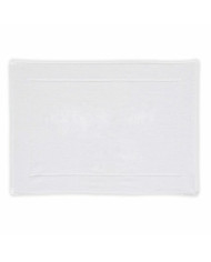 Bath rug Tejidos Reina White 50 x 70 cm