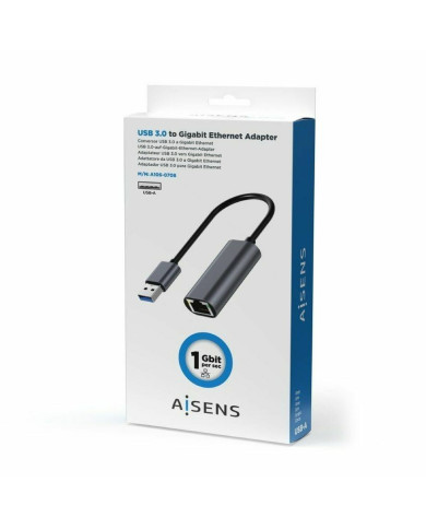 USB to Ethernet Adapter Aisens A106-0708 Grey